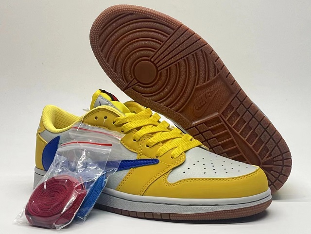 Air Jordan Retro 1 Grade AAA Low Canary Travis Scott